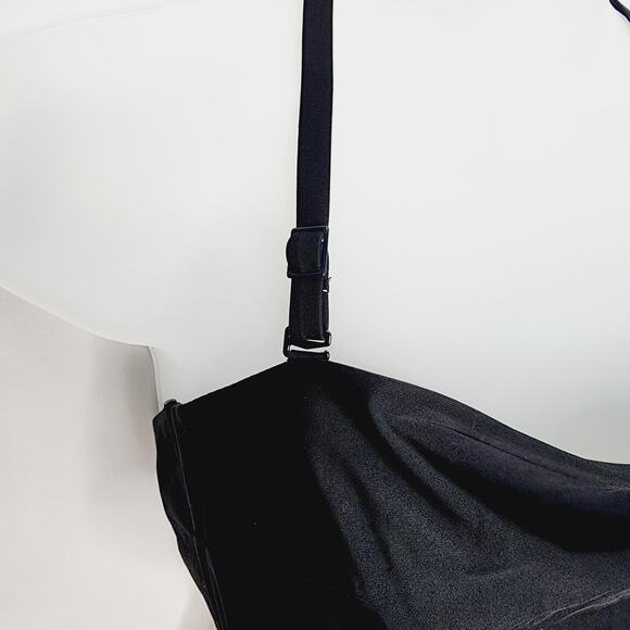 Aerie Black Swim Top with Leopard Bikini Bottom -Beach-Pool-Cruise - Picture 4 of 9